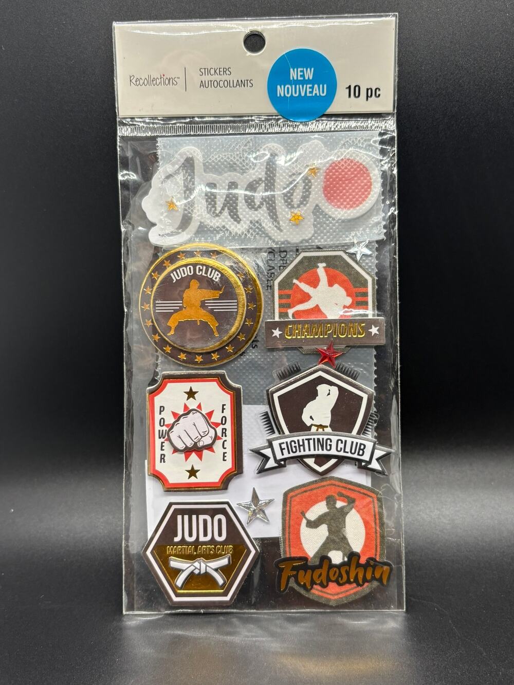 Recollections Judo Stickers